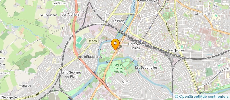 localisation de l'entreprise MONSIEUR BRUNO NOBLET à LE MANS