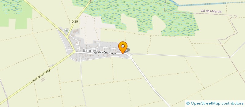 localisation de l'entreprise MONSIEUR BRUNO NOBLOT  BANNES