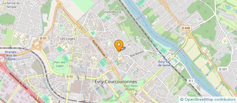 localisation de l'entreprise MONSIEUR BRUNO NOBRE à EVRY-COURCOURONNES