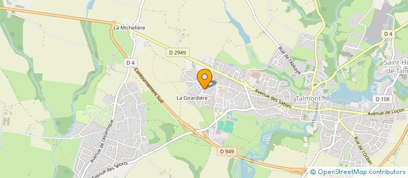 localisation de l'entreprise MONSIEUR BRUNO NOEL-COINON à TALMONT-SAINT-HILAIRE