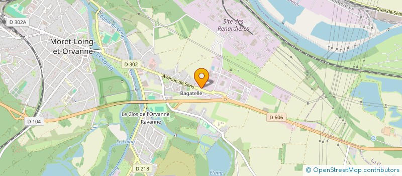 localisation de l'entreprise MONSIEUR BRUNO NORMAND  MONCOURT-FROMONVILLE