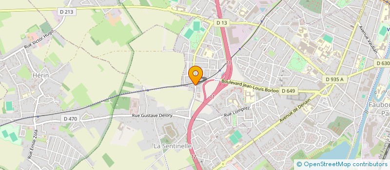 localisation de l'entreprise MONSIEUR BRUNO NOSCHESE  VALENCIENNES