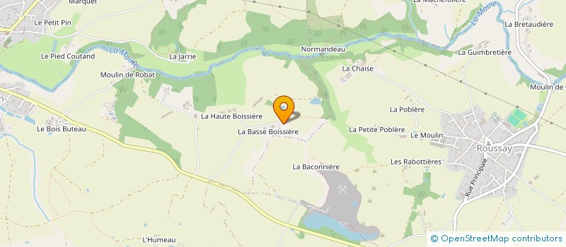 localisation de l'entreprise MONSIEUR BRUNO NOYER à SEVREMOINE