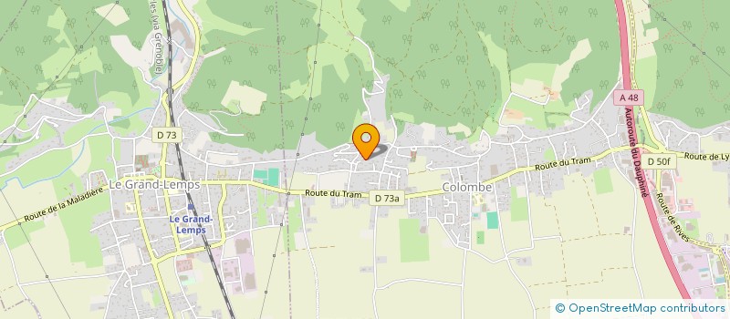 localisation de l'entreprise MONSIEUR BRUNO OCHOA  COLOMBE