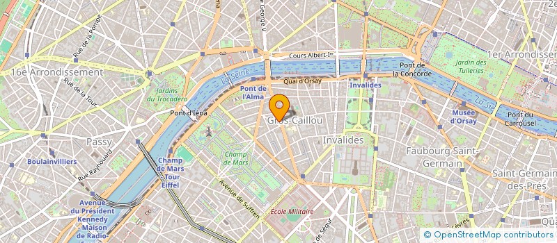 localisation de l'entreprise MONSIEUR BRUNO ODENT  PARIS