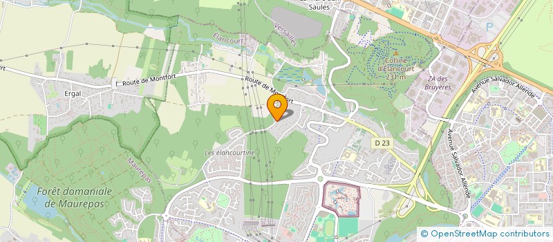 localisation de l'entreprise MONSIEUR BRUNO OGER  ELANCOURT