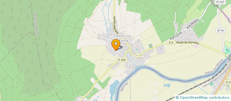localisation de l'entreprise MONSIEUR BRUNO OLIVIER à TRELOU-SUR-MARNE