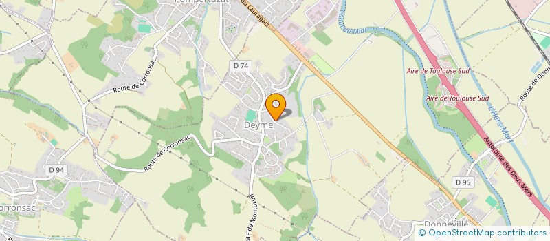 localisation de l'entreprise MONSIEUR BRUNO OLIVIER  DEYME