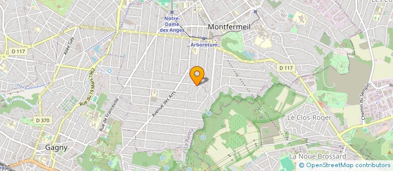 localisation de l'entreprise MONSIEUR BRUNO OLIVO à MONTFERMEIL