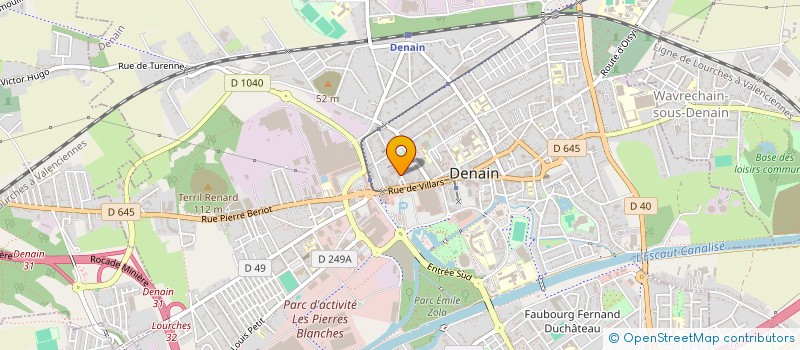 localisation de l'entreprise MONSIEUR BRUNO OPZYNSKI à DENAIN
