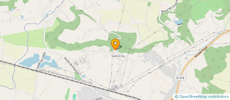 localisation de l'entreprise MONSIEUR BRUNO ORDAS  COLAYRAC-SAINT-CIRQ