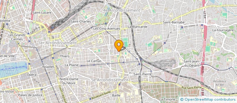 localisation de l'entreprise MONSIEUR BRUNO ORTOLAN à MARSEILLE 4