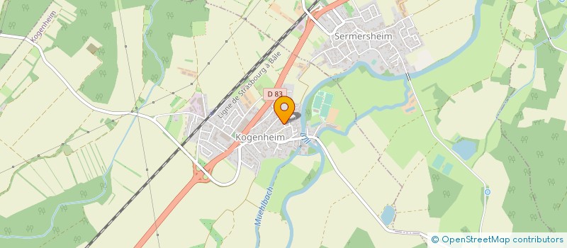 localisation de l'entreprise MONSIEUR BRUNO OTT  KOGENHEIM