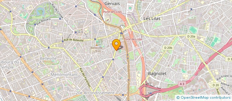 localisation de l'entreprise MONSIEUR BRUNO OZOUX  PARIS