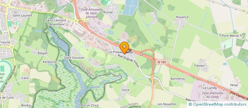 localisation de l'entreprise MONSIEUR BRUNO PACCAGNINI  THEIX-NOYALO