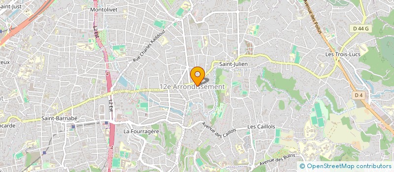 localisation de l'entreprise MONSIEUR BRUNO PACHIAUDI à MARSEILLE