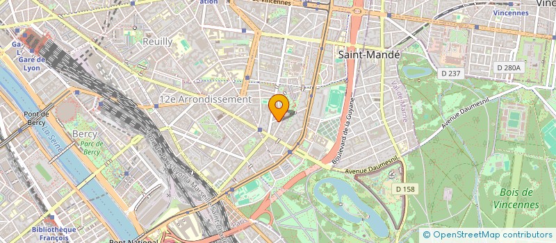 localisation de l'entreprise MONSIEUR BRUNO PALISSON  PARIS