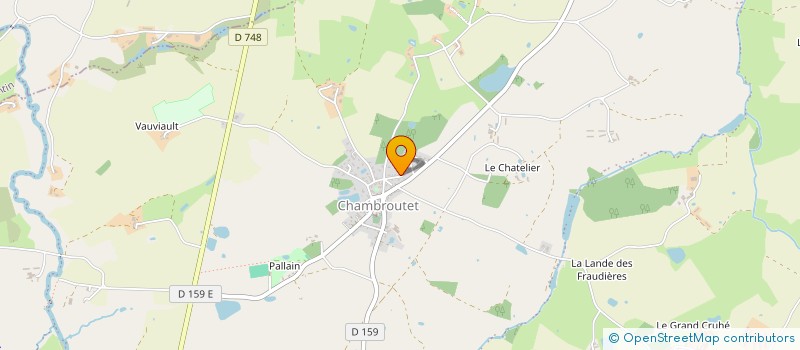 localisation de l'entreprise MONSIEUR BRUNO PALLUEAU  BRESSUIRE