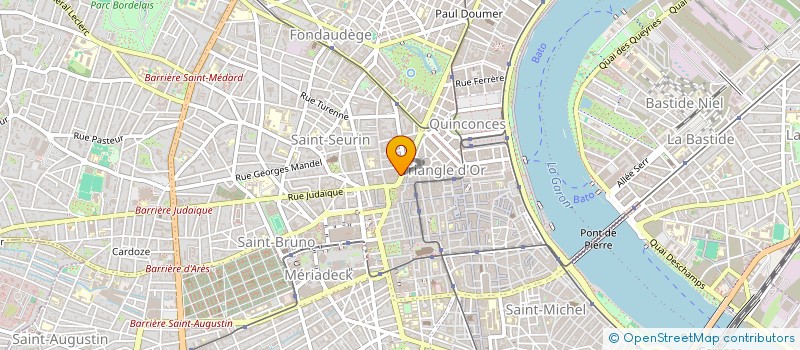 localisation de l'entreprise MONSIEUR BRUNO PALUTEAU à BORDEAUX