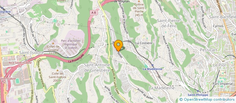 localisation de l'entreprise MONSIEUR BRUNO PAMBOUR à NICE