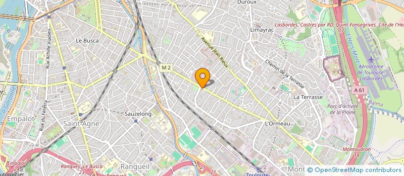 localisation de l'entreprise MONSIEUR BRUNO PANEPINTO à TOULOUSE