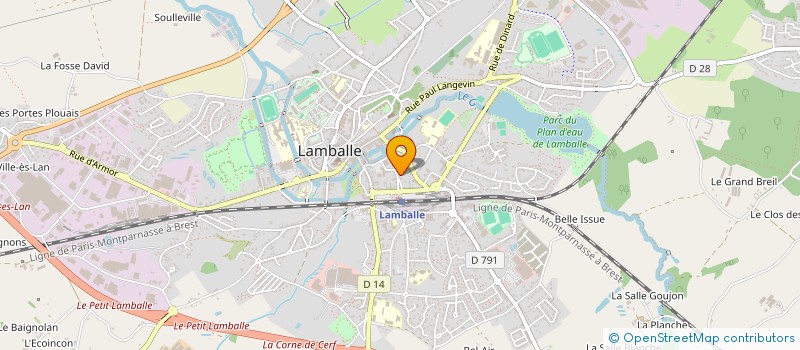 localisation de l'entreprise MONSIEUR BRUNO PANSART à LAMBALLE-ARMOR