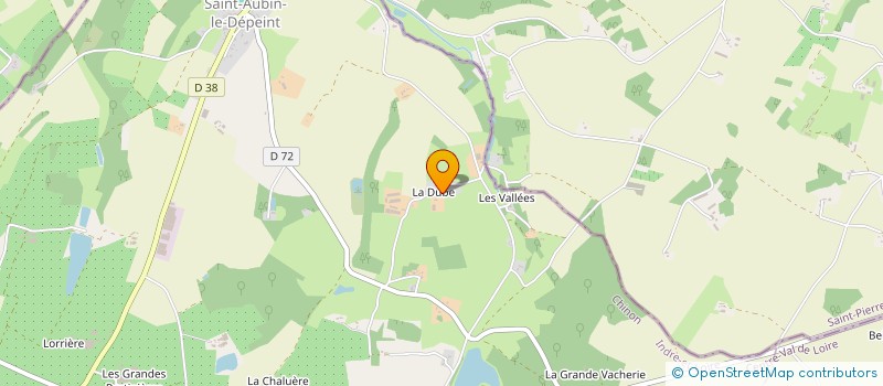 localisation de l'entreprise MONSIEUR BRUNO PANVERT à SAINT-AUBIN-LE-DEPEINT