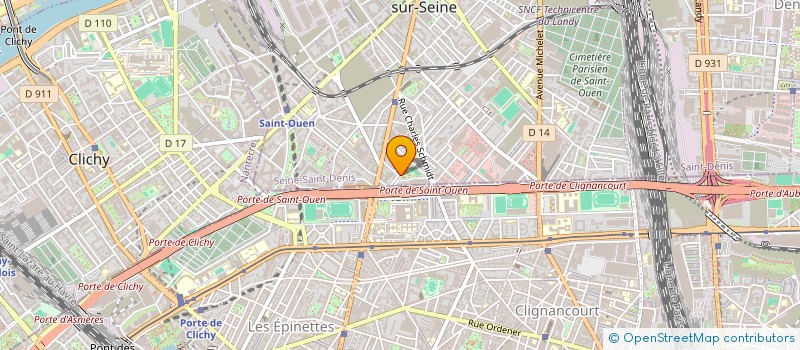 localisation de l'entreprise MONSIEUR BRUNO PAPIN à SAINT-OUEN-SUR-SEINE