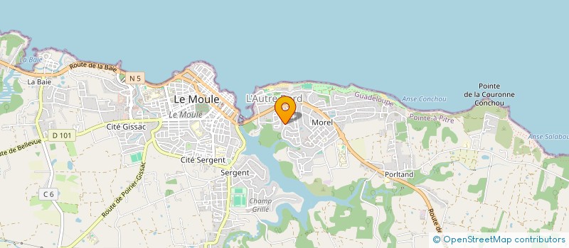 localisation de l'entreprise MONSIEUR BRUNO PARENT  LE MOULE