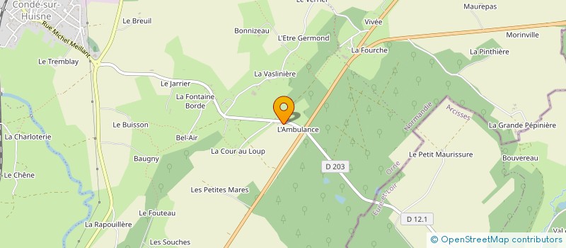 localisation de l'entreprise MONSIEUR BRUNO PARIS à SABLONS-SUR-HUISNE
