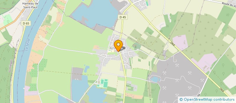 localisation de l'entreprise MONSIEUR BRUNO PARMENTIER  ANNEVILLE-AMBOURVILLE