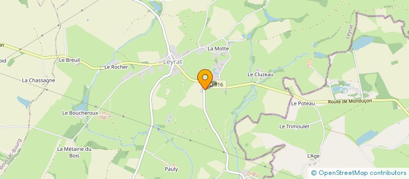 localisation de l'entreprise MONSIEUR BRUNO PARODI  LEYRAT