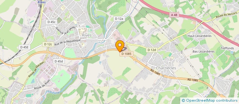 localisation de l'entreprise MONSIEUR BRUNO PASQUINO  RIVES