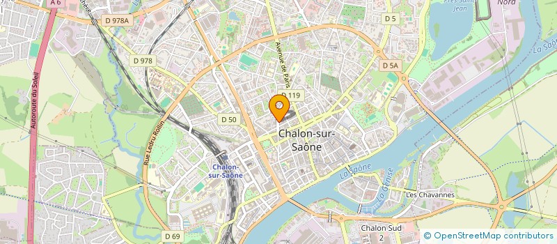 localisation de l'entreprise MONSIEUR BRUNO PASSERAT à CHALON-SUR-SAONE