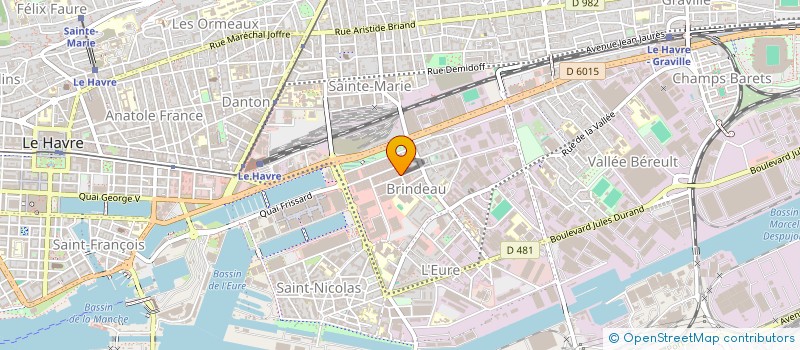 localisation de l'entreprise MONSIEUR BRUNO PATRIZIO à LE HAVRE