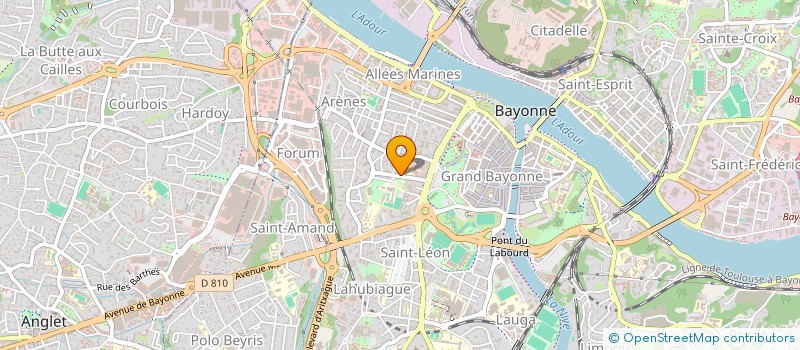 localisation de l'entreprise MONSIEUR BRUNO PATRY DUCHEN à BAYONNE