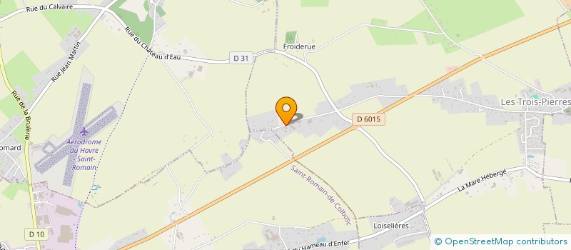 localisation de l'entreprise MONSIEUR BRUNO PAUMELLE  LES TROIS-PIERRES