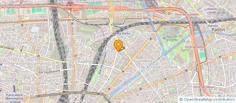 localisation de l'entreprise MONSIEUR BRUNO PAVIOT  PARIS