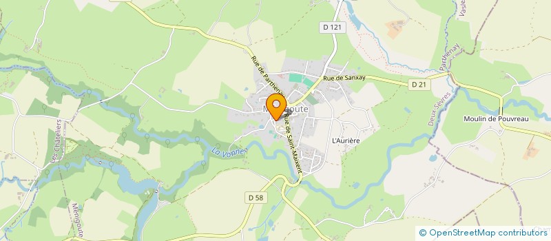 localisation de l'entreprise MONSIEUR BRUNO PEAUCELLIER  MENIGOUTE