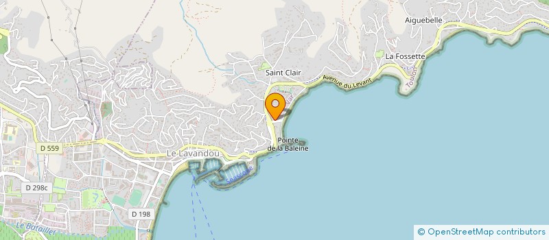 localisation de l'entreprise MONSIEUR BRUNO PECORINI à LE LAVANDOU