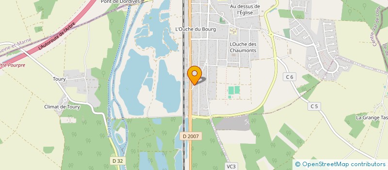 localisation de l'entreprise MONSIEUR BRUNO PERBONI  DORDIVES