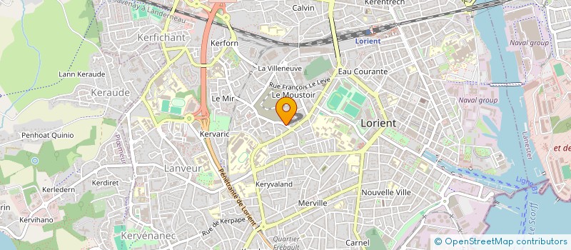 localisation de l'entreprise MONSIEUR BRUNO PERCHERON  LORIENT