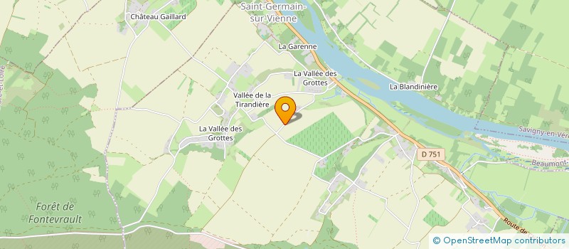 localisation de l'entreprise MONSIEUR BRUNO PERDRIAU à SAINT-GERMAIN-SUR-VIENNE