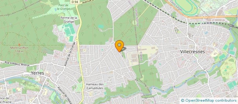 localisation de l'entreprise MONSIEUR BRUNO PEREIRA  YERRES