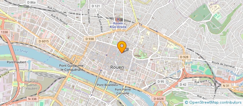 localisation de l'entreprise MONSIEUR BRUNO PERESSON  ROUEN