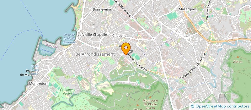 localisation de l'entreprise MONSIEUR BRUNO PERETTI à MARSEILLE