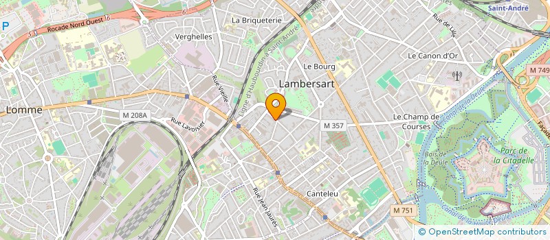 localisation de l'entreprise MONSIEUR BRUNO PEREZ à LAMBERSART