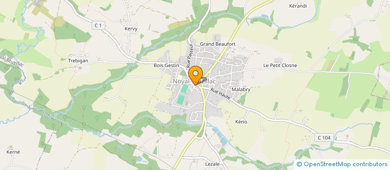 localisation de l'entreprise MONSIEUR BRUNO PERON  NOYAL-MUZILLAC