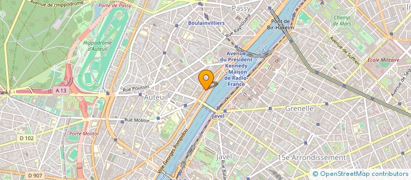 localisation de l'entreprise MONSIEUR BRUNO PERRIN  PARIS