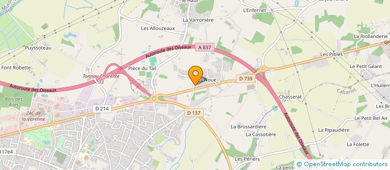 localisation de l'entreprise MONSIEUR BRUNO PESENTI à TONNAY-CHARENTE